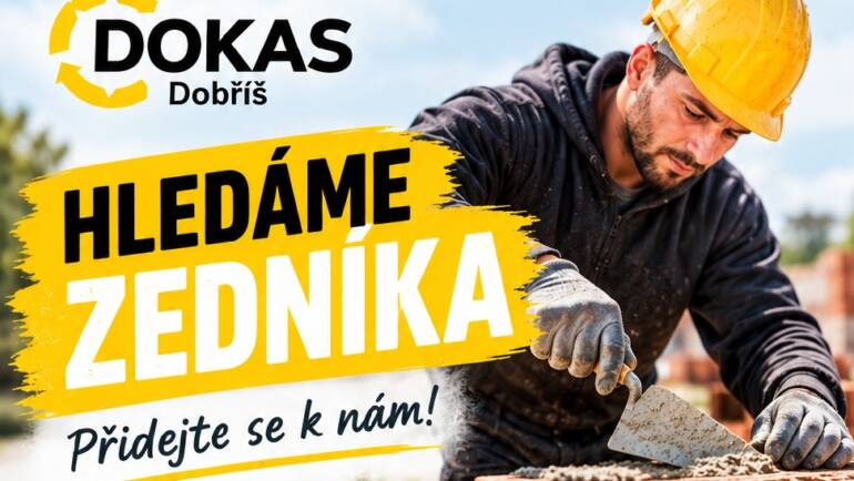 Hledáme zedníka